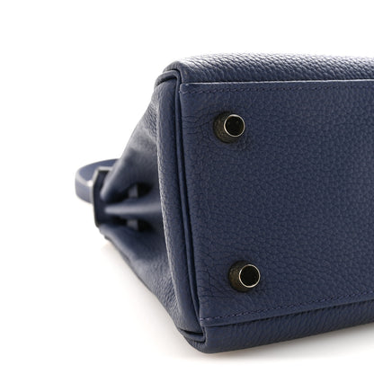 Hermes Togo Kelly Retourne 25 Bleu Saphir 8 of 10