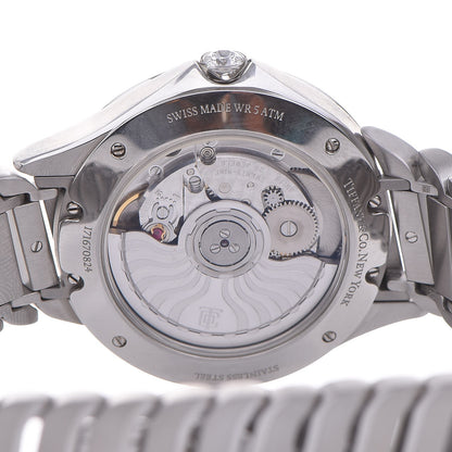 Tiffany Stainless Steel Diamond 34mm Metro 3-Hand Quartz Watch Ice Blue 4 of 7