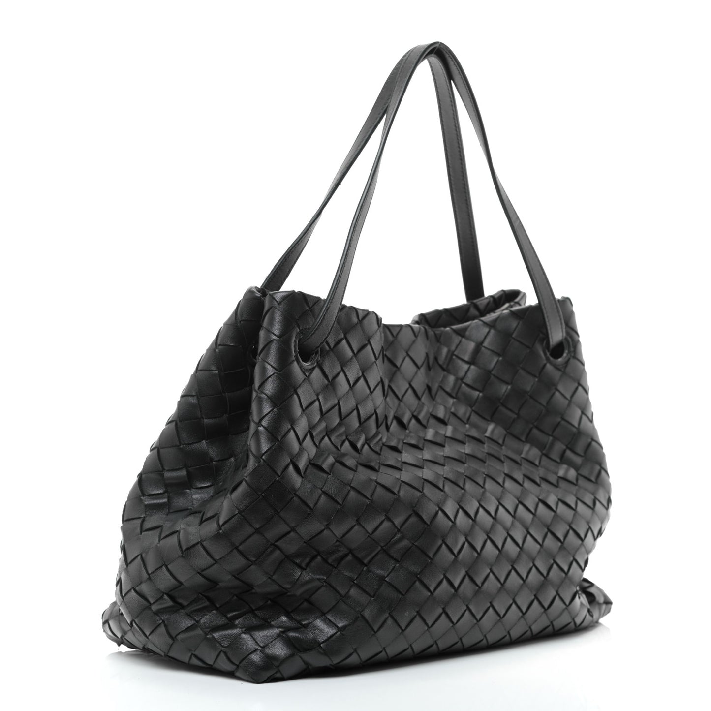 Nappa Intrecciato Tote Bag Black