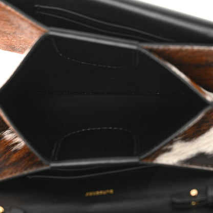 Burberry Calf Hair Large Jessie Chain TB Bag Brown 6 of 11