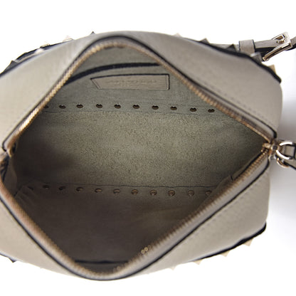 Valentino Garavani Grained Calfskin Rockstud Camera Crossbody Bag Ivory 5 of 11