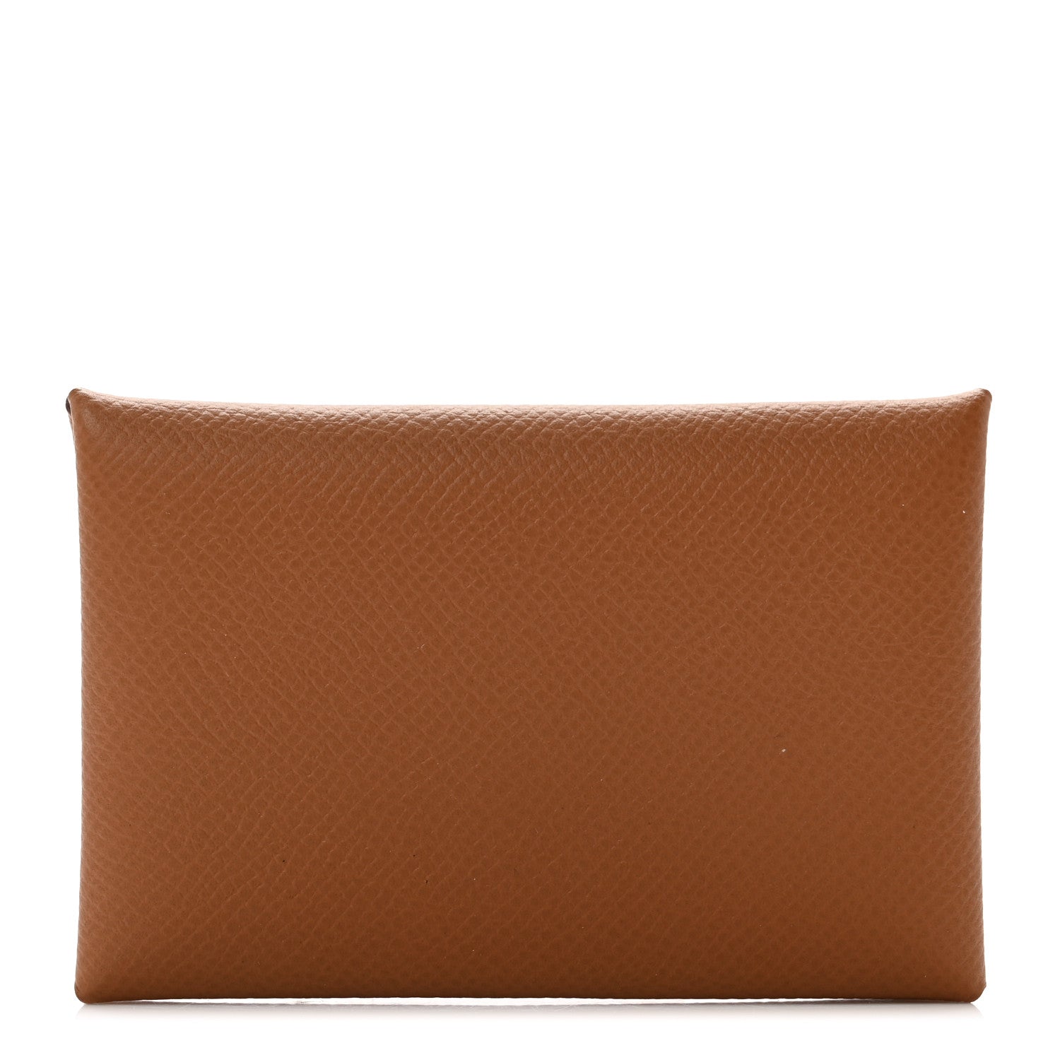 Hermes Epsom Calvi Card Case Gold 1 of 6