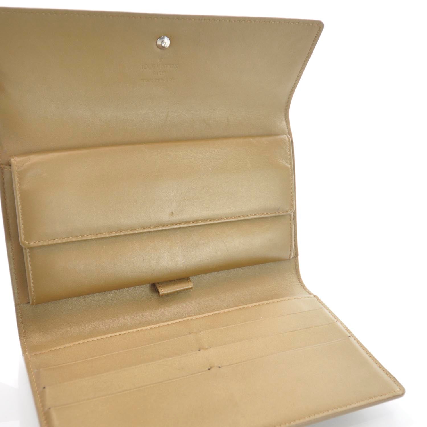 Louis Vuitton Mat Porte Tresor International Wallet Ambre 5 of 9