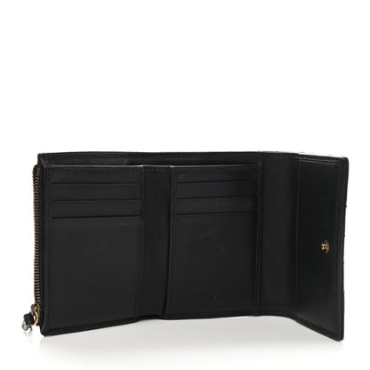 Gucci Calfskin Matelasse GG Marmont Wallet Black 5 of 9