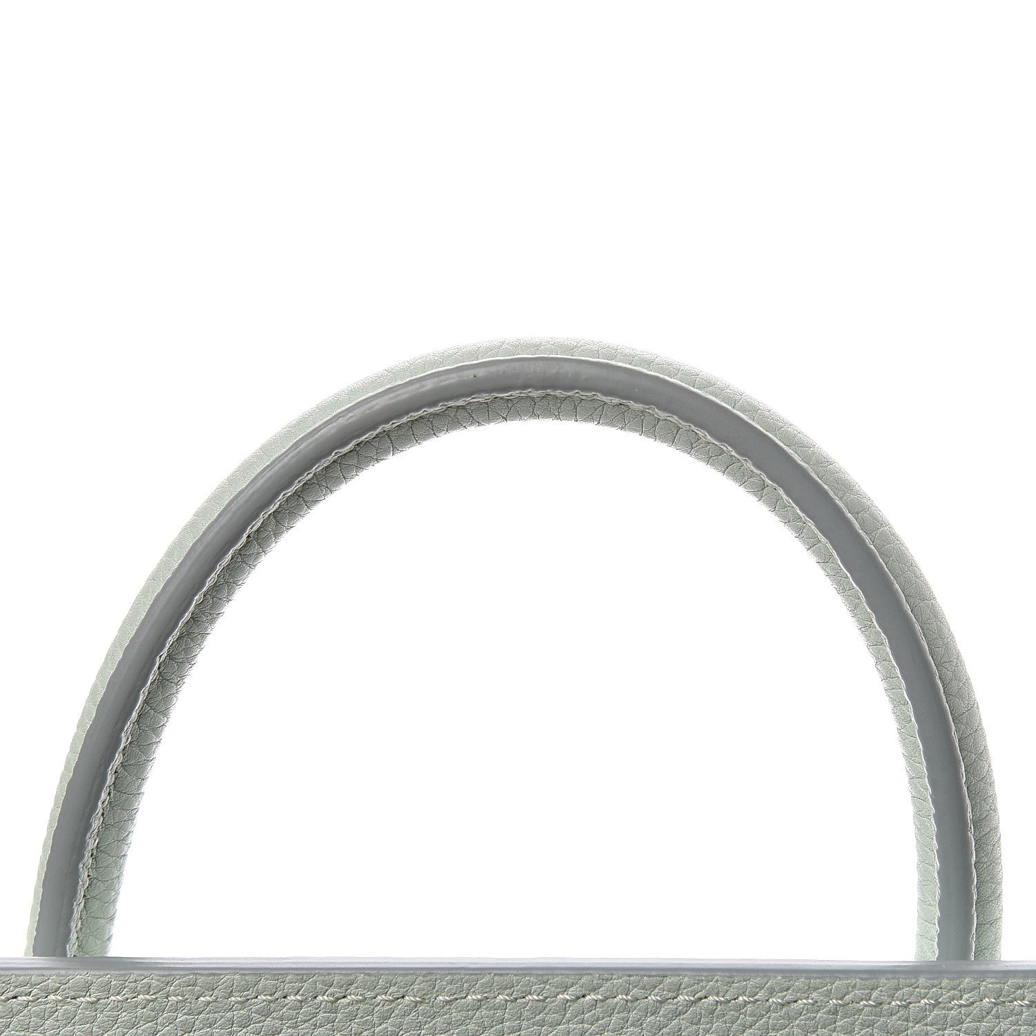 Celine Drummed Calfskin Nano Luggage Almond 17 of 18