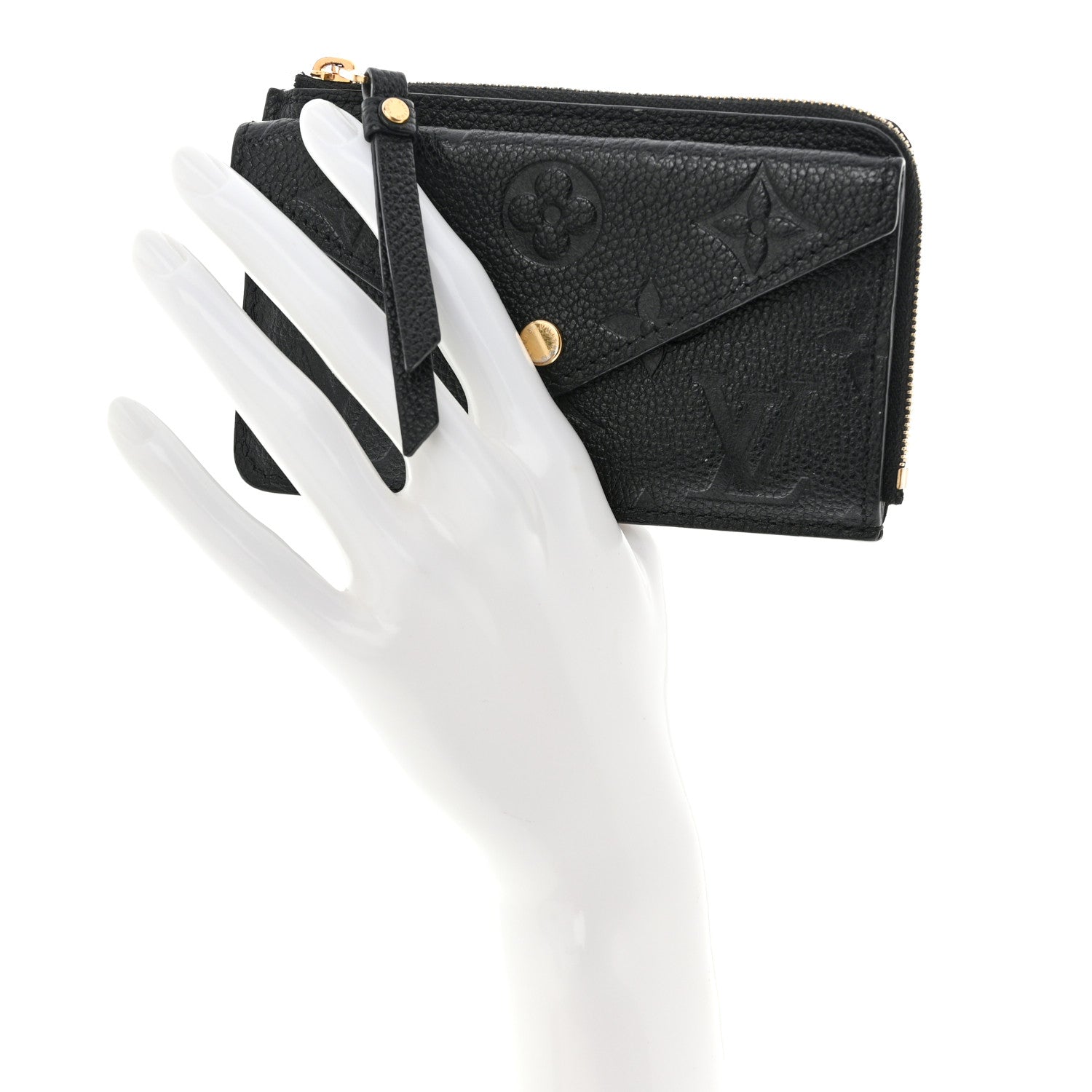 Louis Vuitton Empreinte Recto Verso Card Holder Black 2 of 8