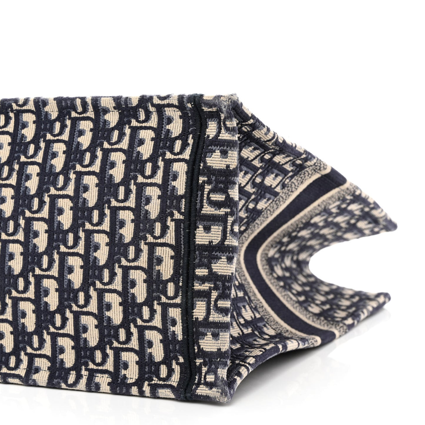 Oblique Large Book Tote Blue Multicolor