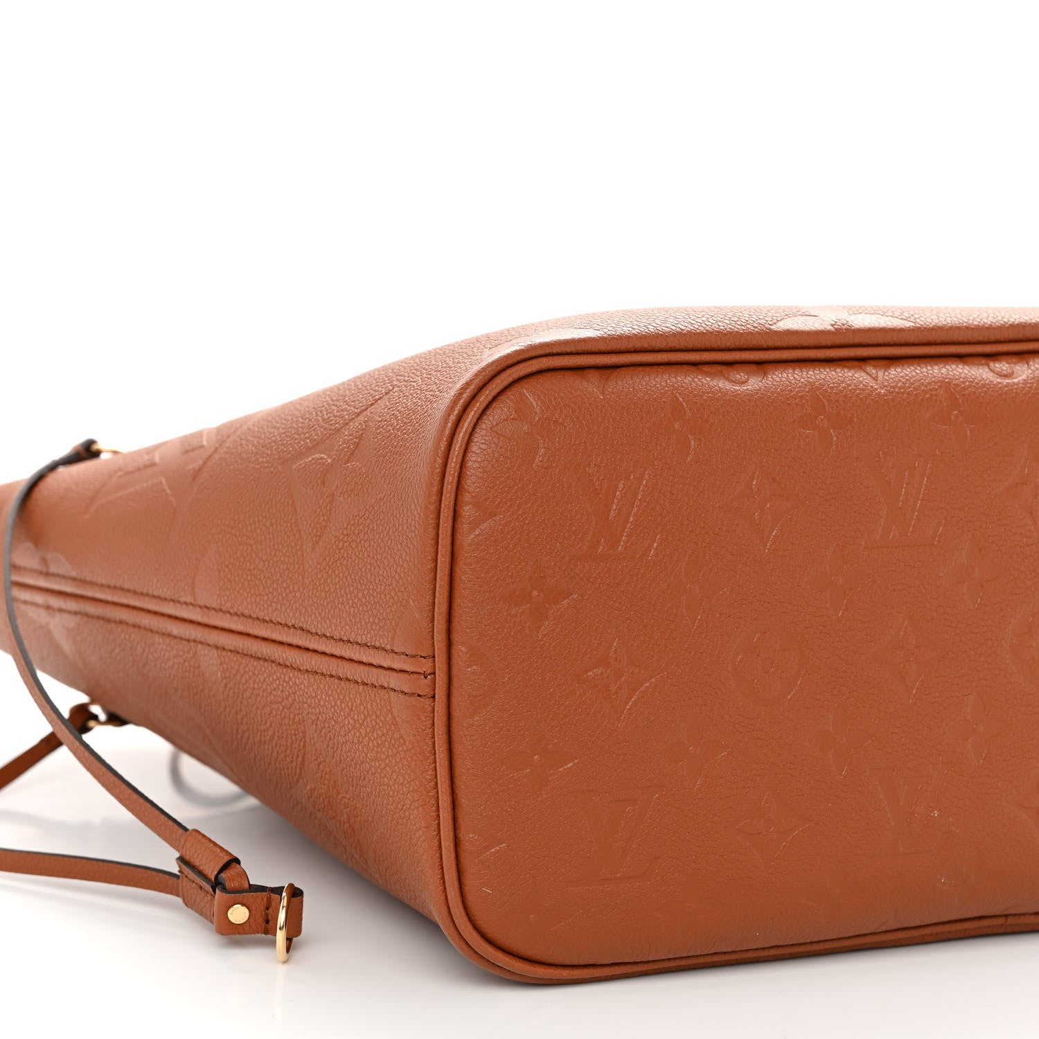 Louis Vuitton Empreinte Monogram Giant Neverfull MM Cognac 9 of 10