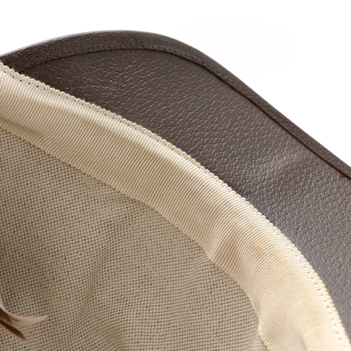 X ADIDAS Crystal Monogram Textured Dollar Calfskin Trefoil Embroidered Stefanos Baseball Hat L Mid Natural New Acero