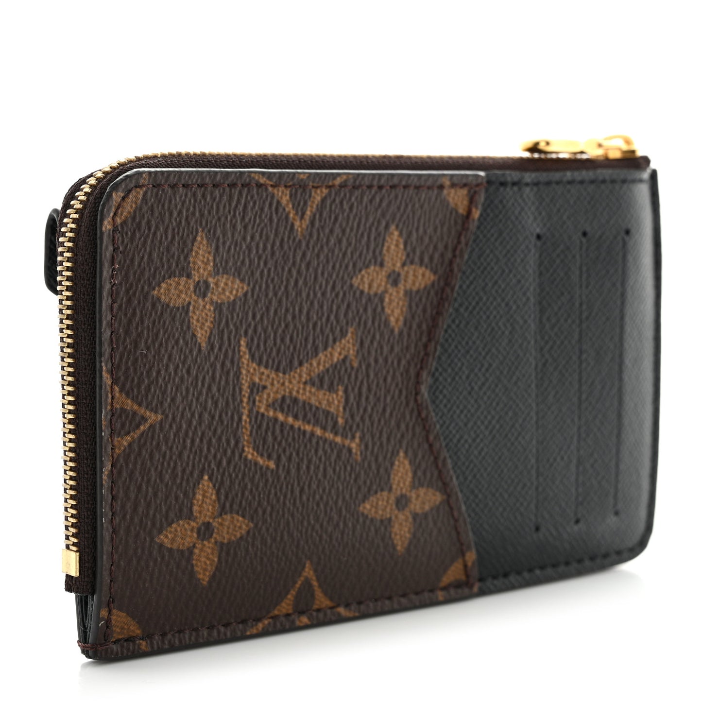 Monogram Recto Verso Card Holder Black