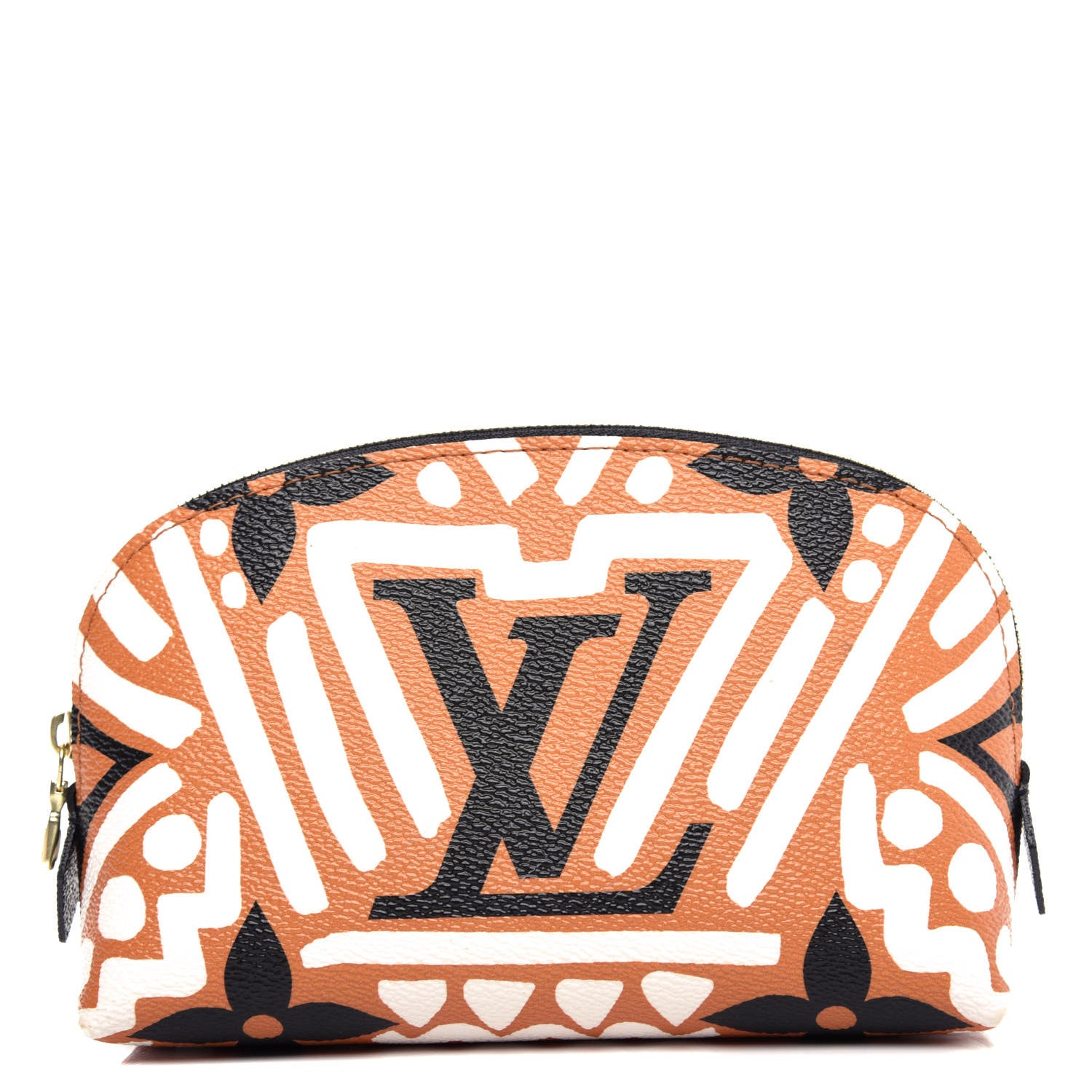 Louis Vuitton Monogram Giant Crafty Cosmetic Pouch Crème Caramel 1 of 7