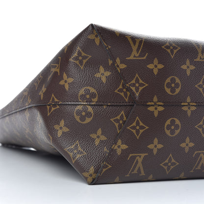 Louis Vuitton Monogram Flower Hobo Black 6 of 9