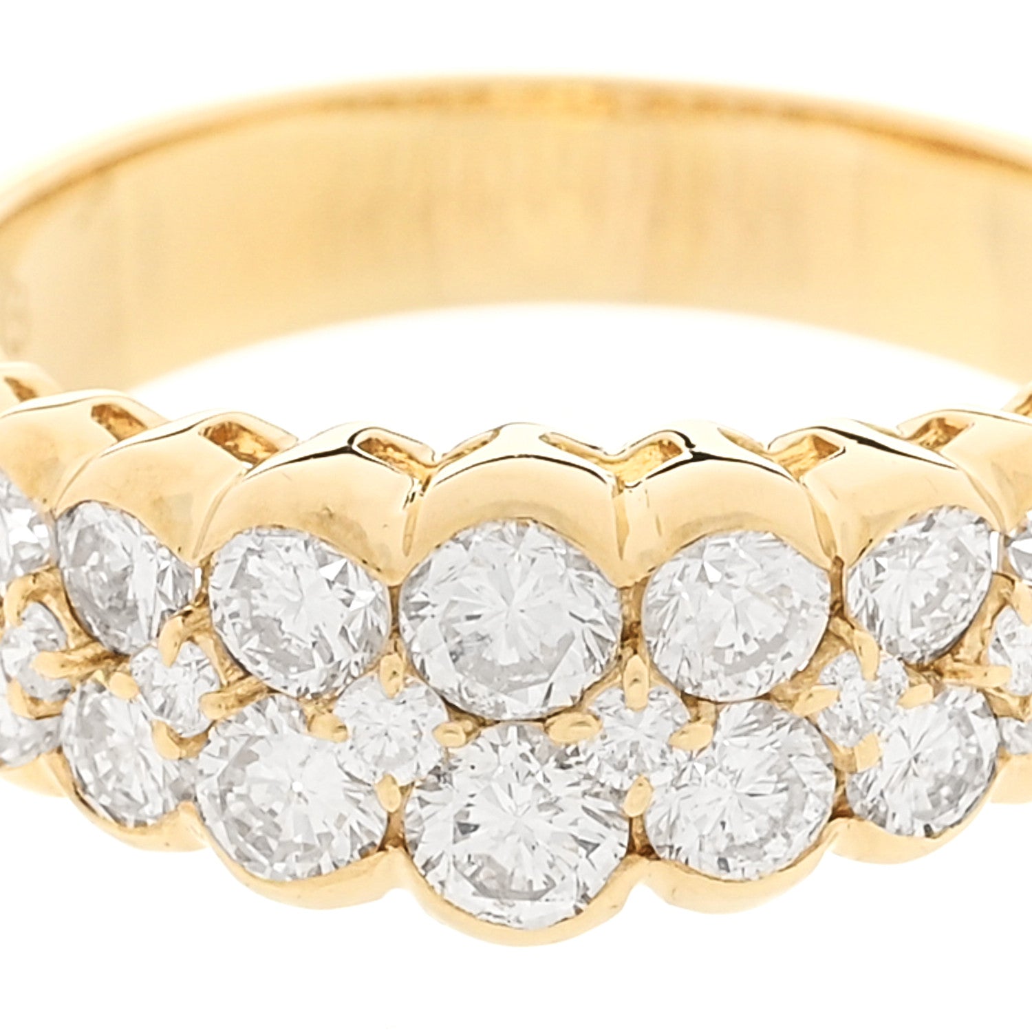 Parker & West by FASHIONPHILE 18K Yellow Gold Diamond 1.83ctw Ring  56 7.5 7 of 9