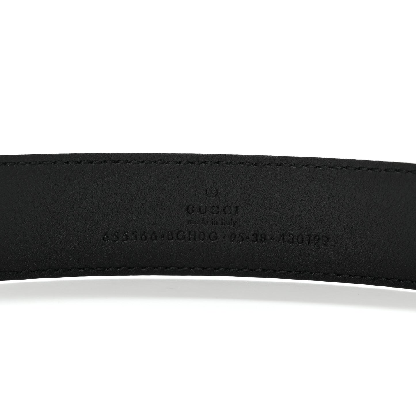 Selleria Calfskin G 30mm Belt 95 38 Black