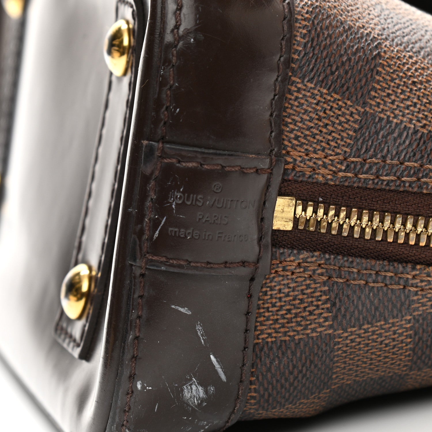Louis Vuitton Damier Ebene Alma BB 6 of 20