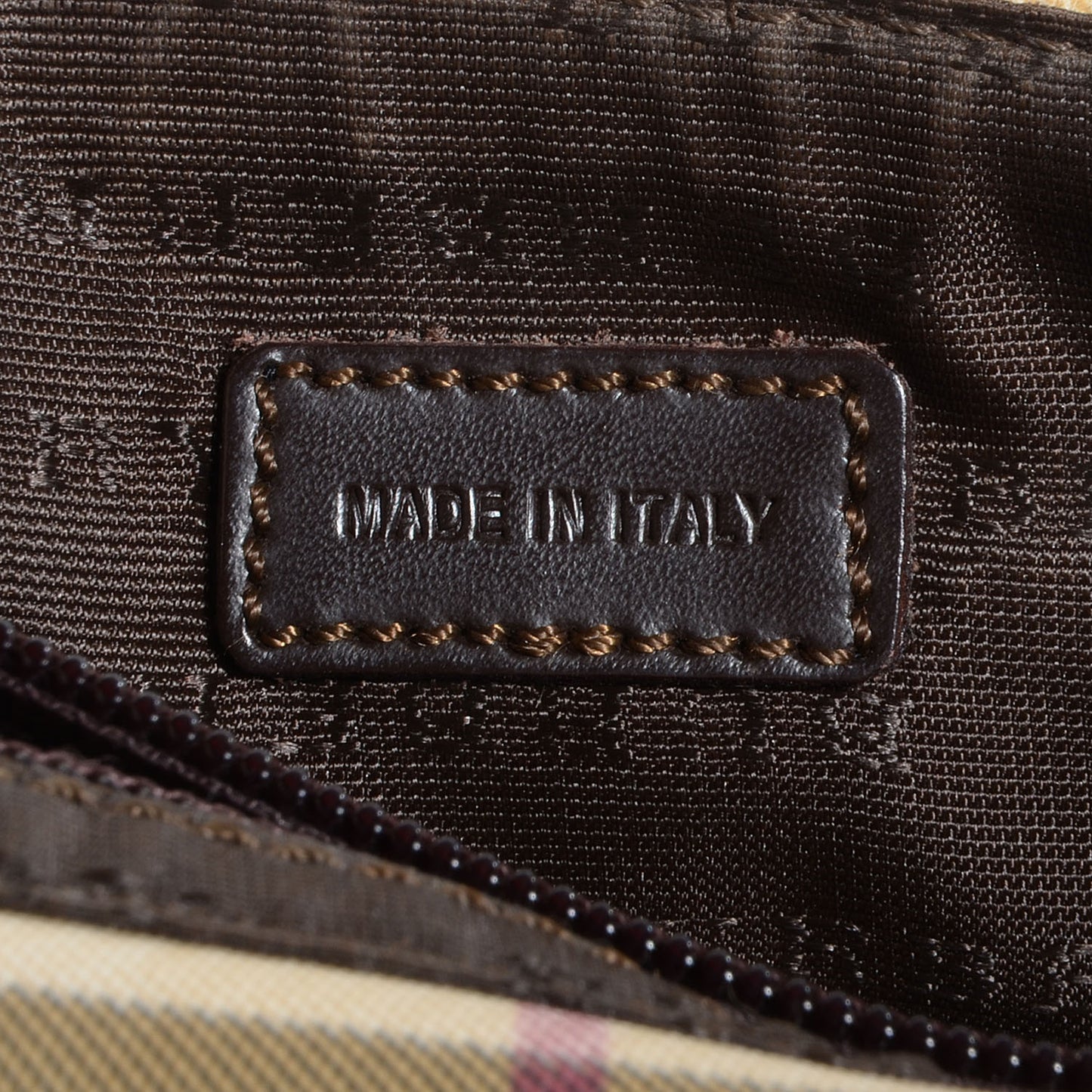 House Check Pochette Flap Bag