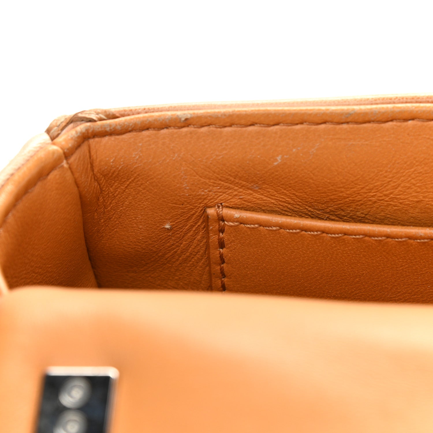 Louis Vuitton Lambskin Studded Malletage GO-14 PM Tan 14 of 16