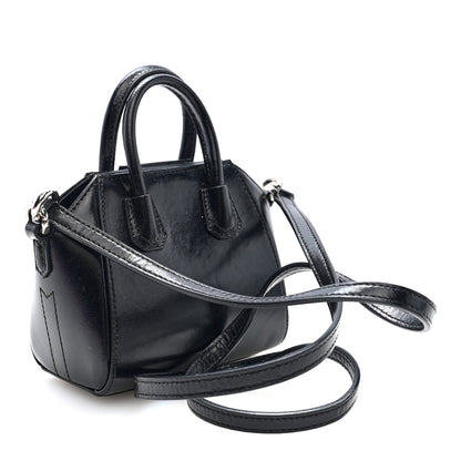 Givenchy Shiny Lord Calfskin Micro Antigona Black 3 of 9
