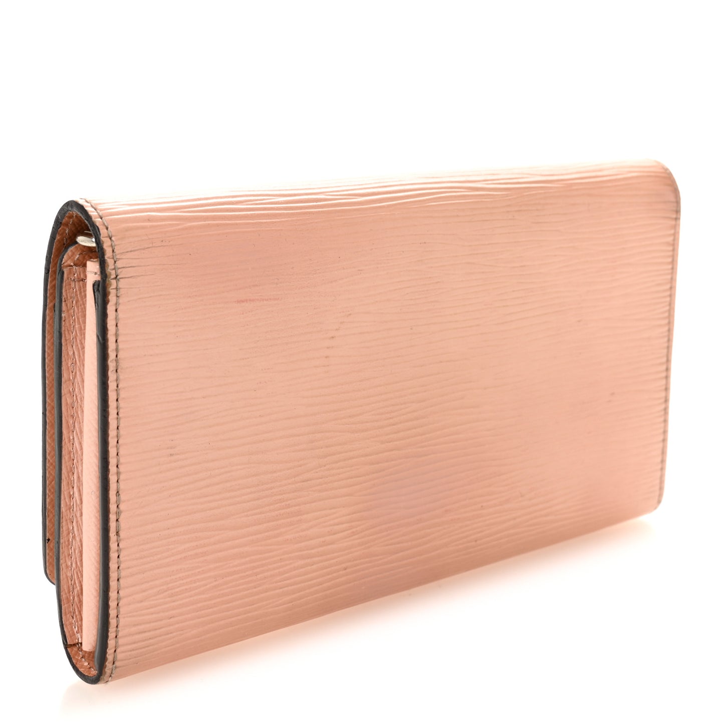 Epi Louise Wallet Rose Nacre