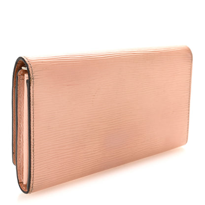 Louis Vuitton Epi Louise Wallet Rose Nacre 3 of 8