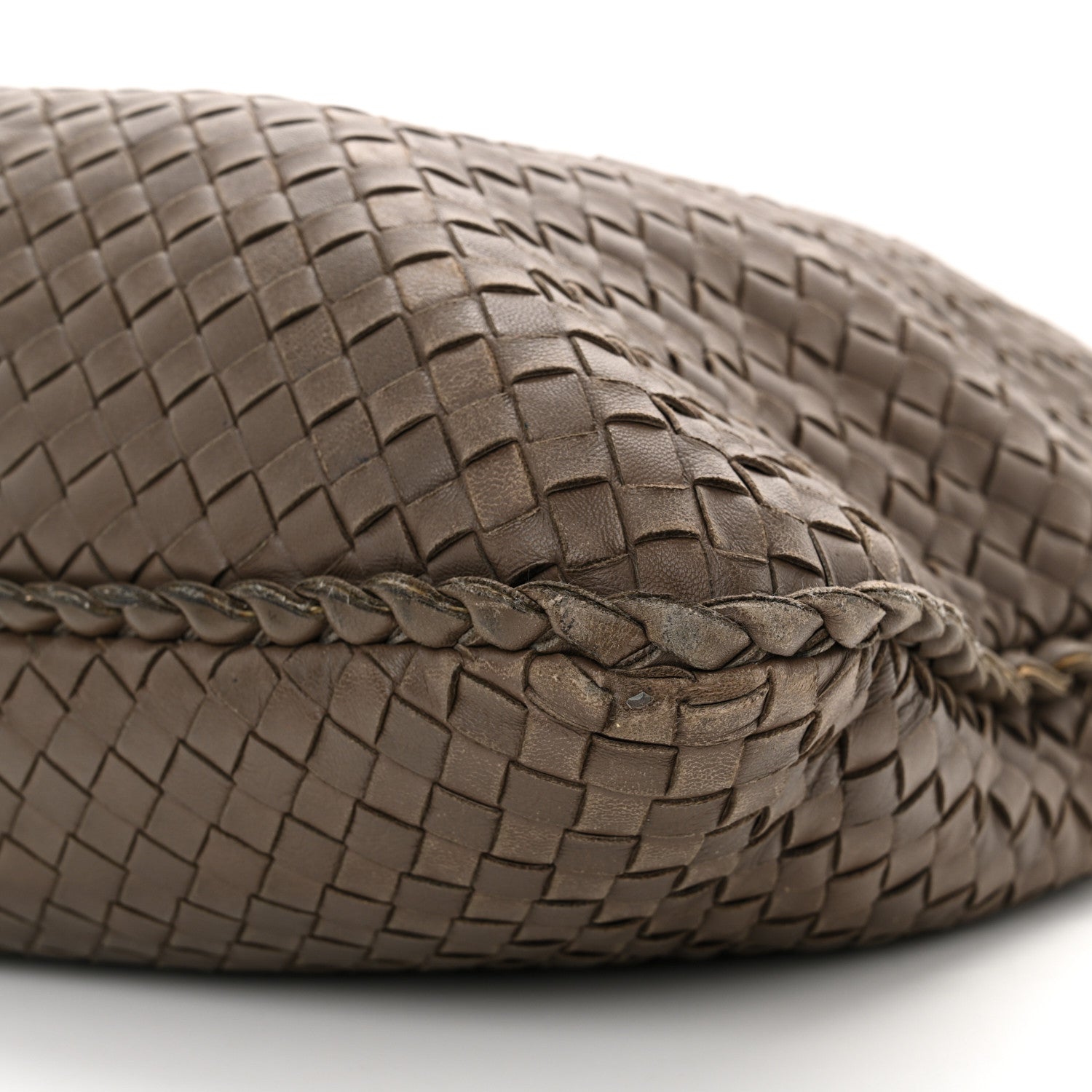 Bottega Veneta Nappa Intrecciato Large Veneta Hobo Fume 11 of 13
