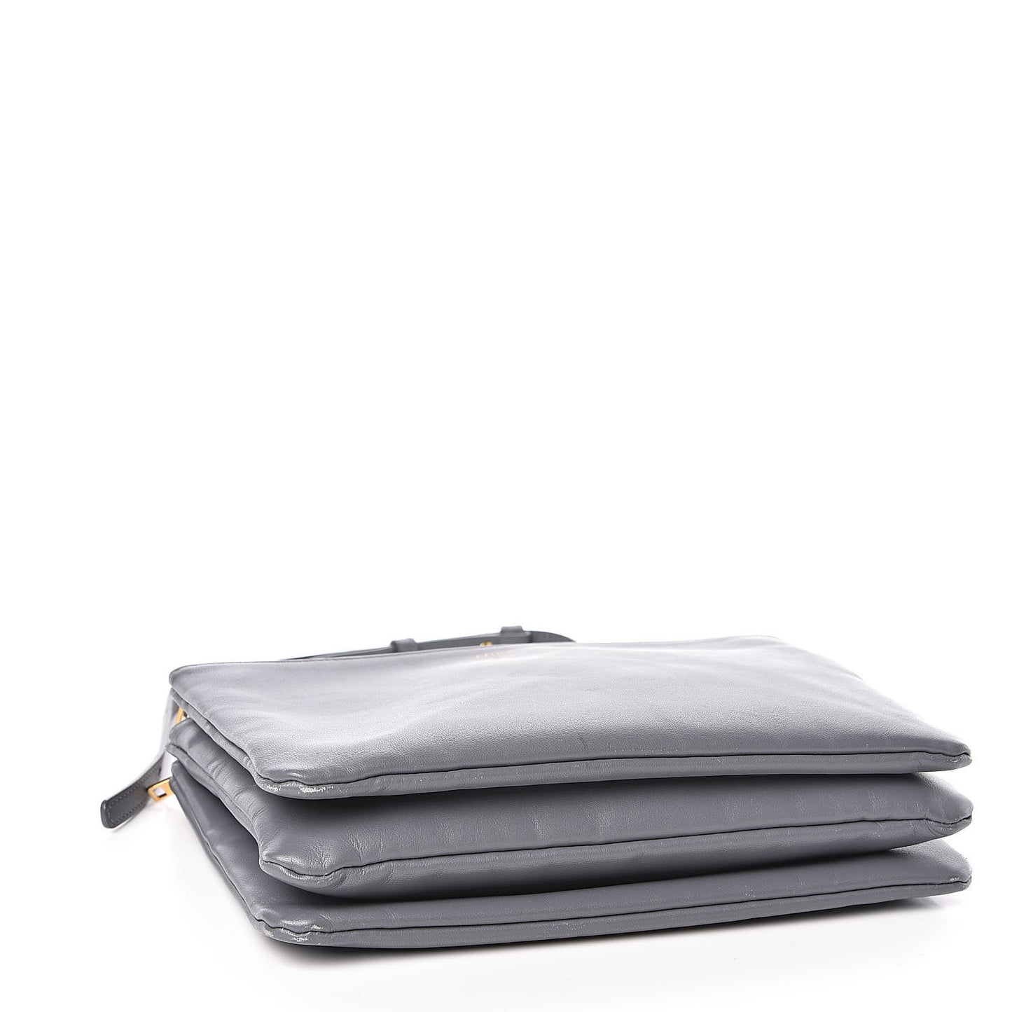 Lambskin Large Trio Crossbody Bag Storm