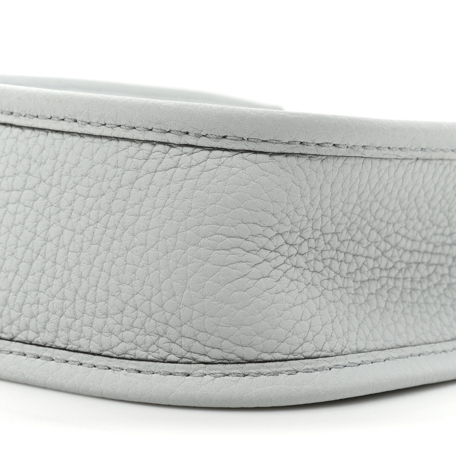 Hermes Taurillon Clemence Amazone Evelyne TPM Bleu Pale Etain 7 of 10