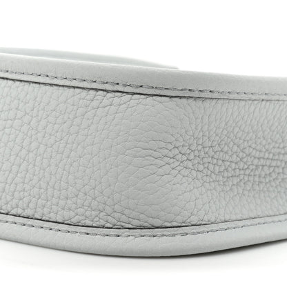Hermes Taurillon Clemence Amazone Evelyne TPM Bleu Pale Etain 7 of 10
