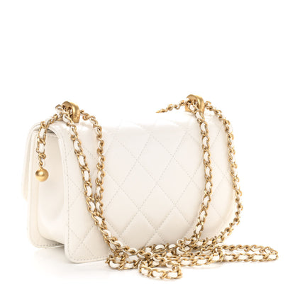 Chanel Calfskin Quilted Mini Perfect Fit Flap White 2 of 9