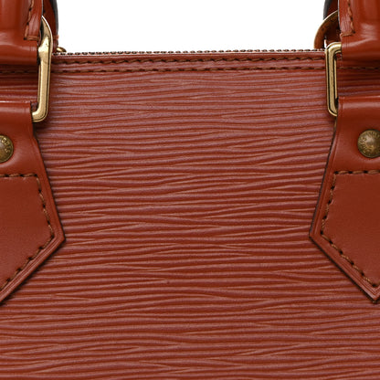 Louis Vuitton Epi Alma PM Kenyan Fawn 8 of 13