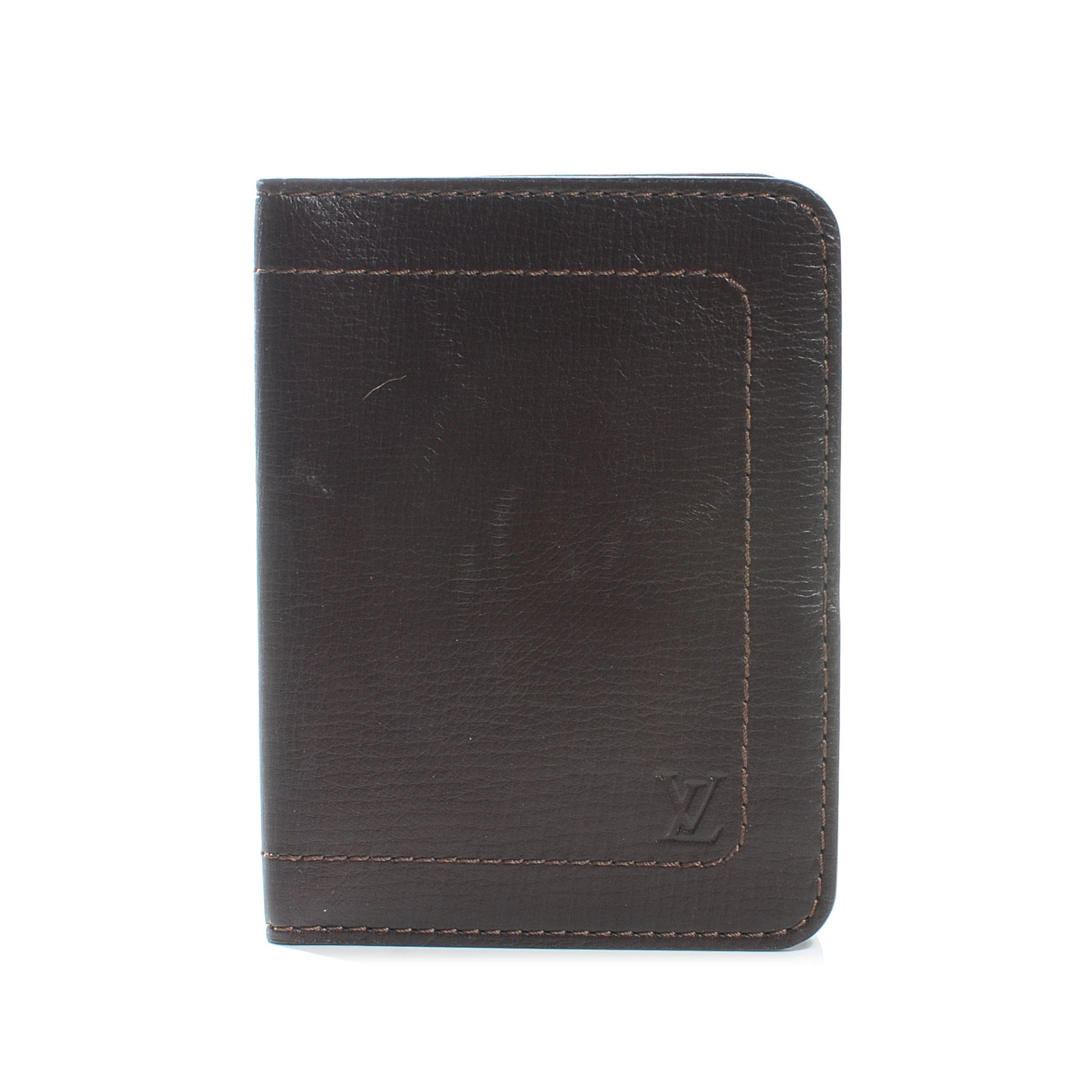 Louis Vuitton Utah Leather Pocket Organizer Wallet 1 of 7