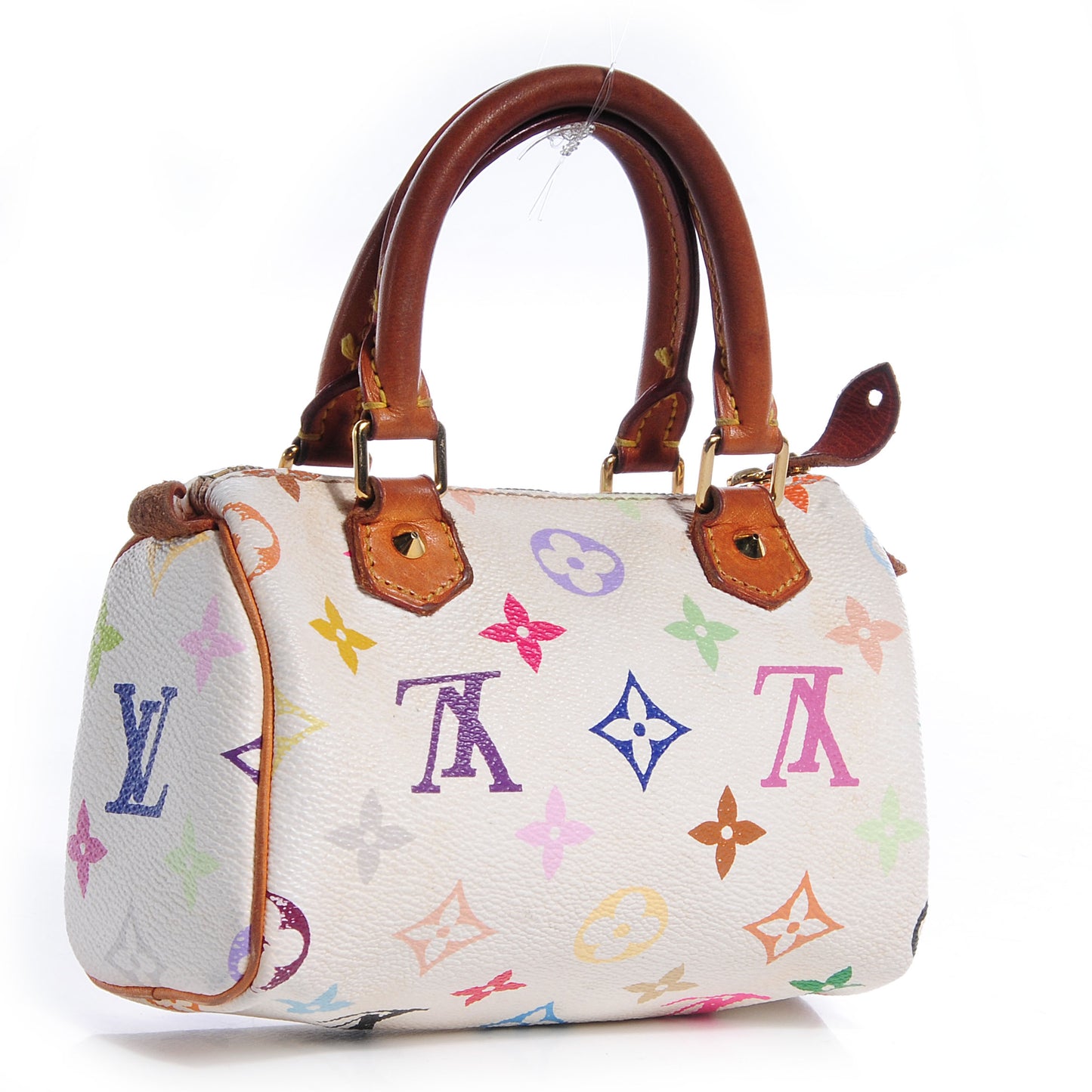 Monogram Multicolor Mini Sac HL Speedy White