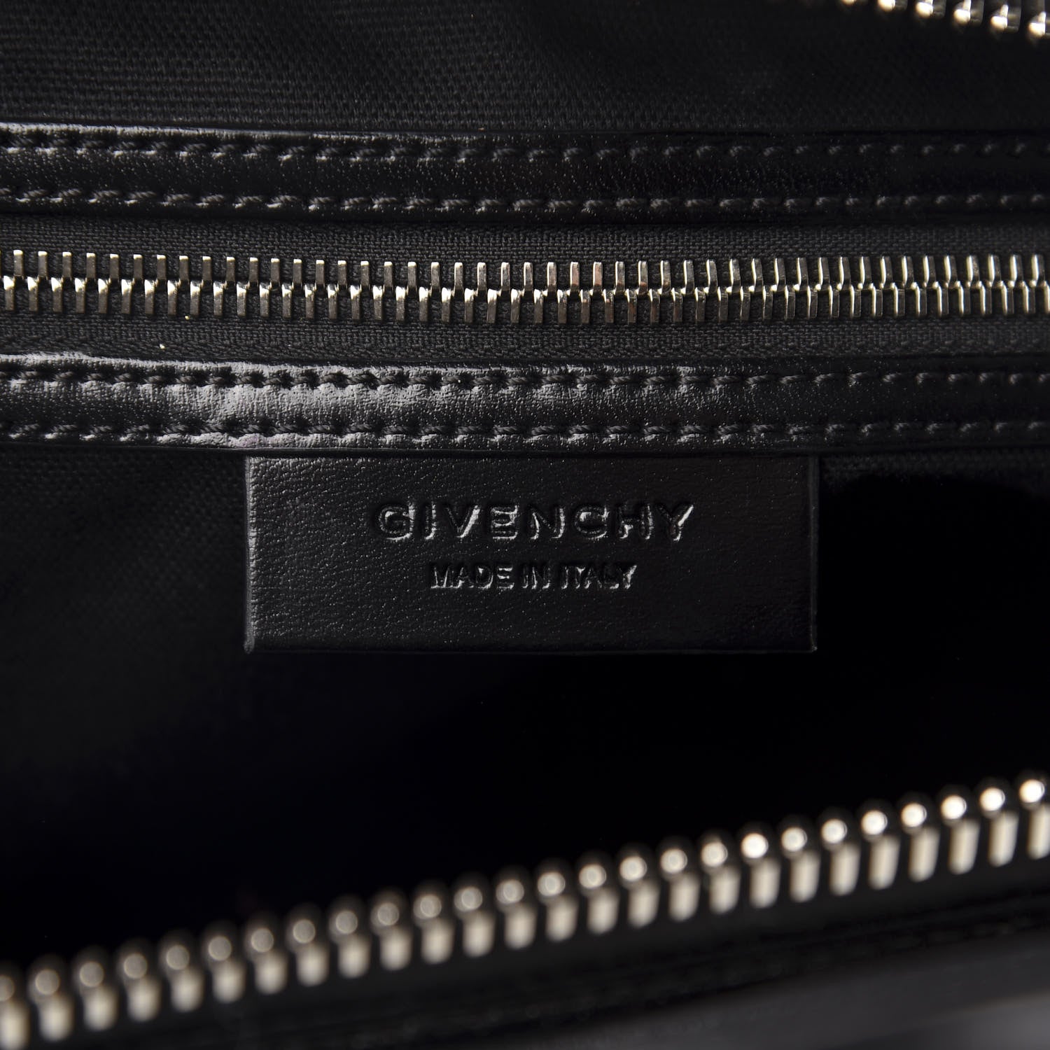 Givenchy Shiny Lord Calfskin Medium Antigona Black 8 of 10
