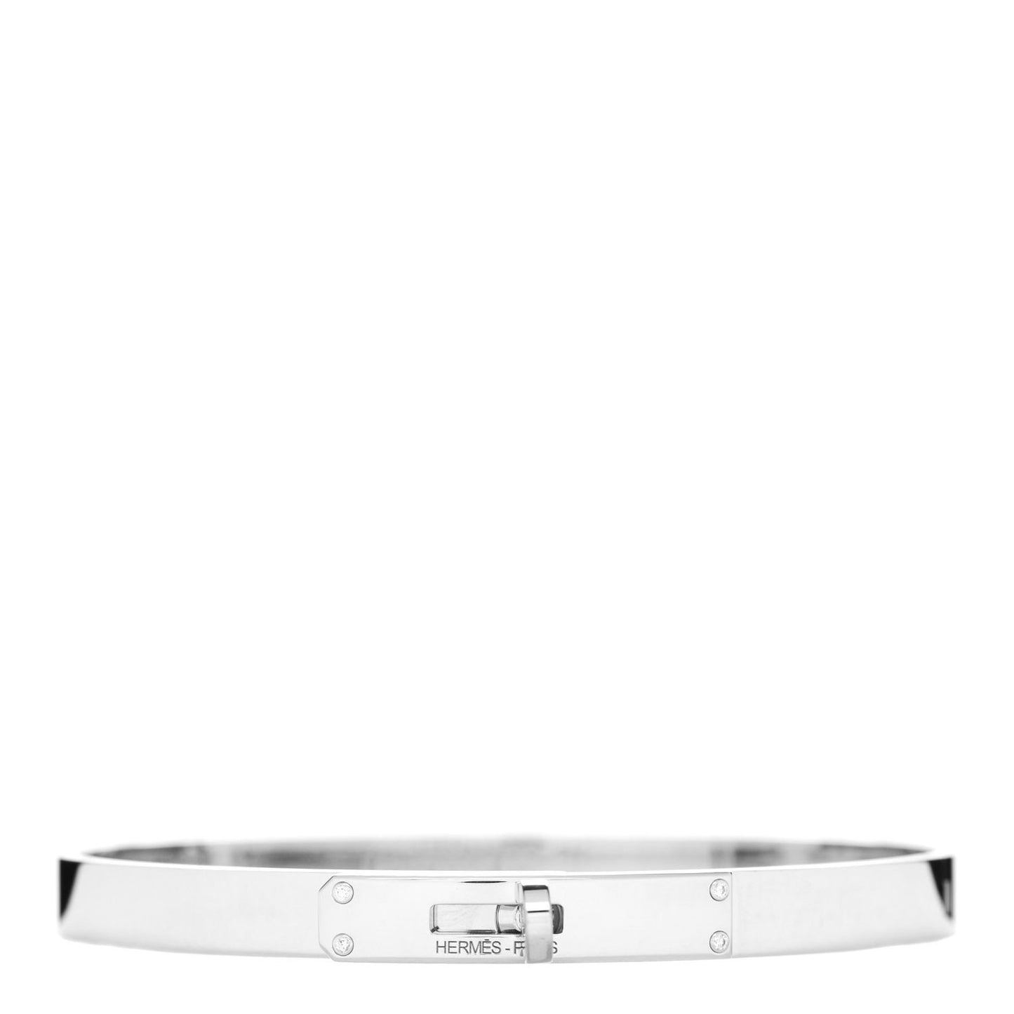 18K White Gold Diamond PM Kelly Bracelet SH