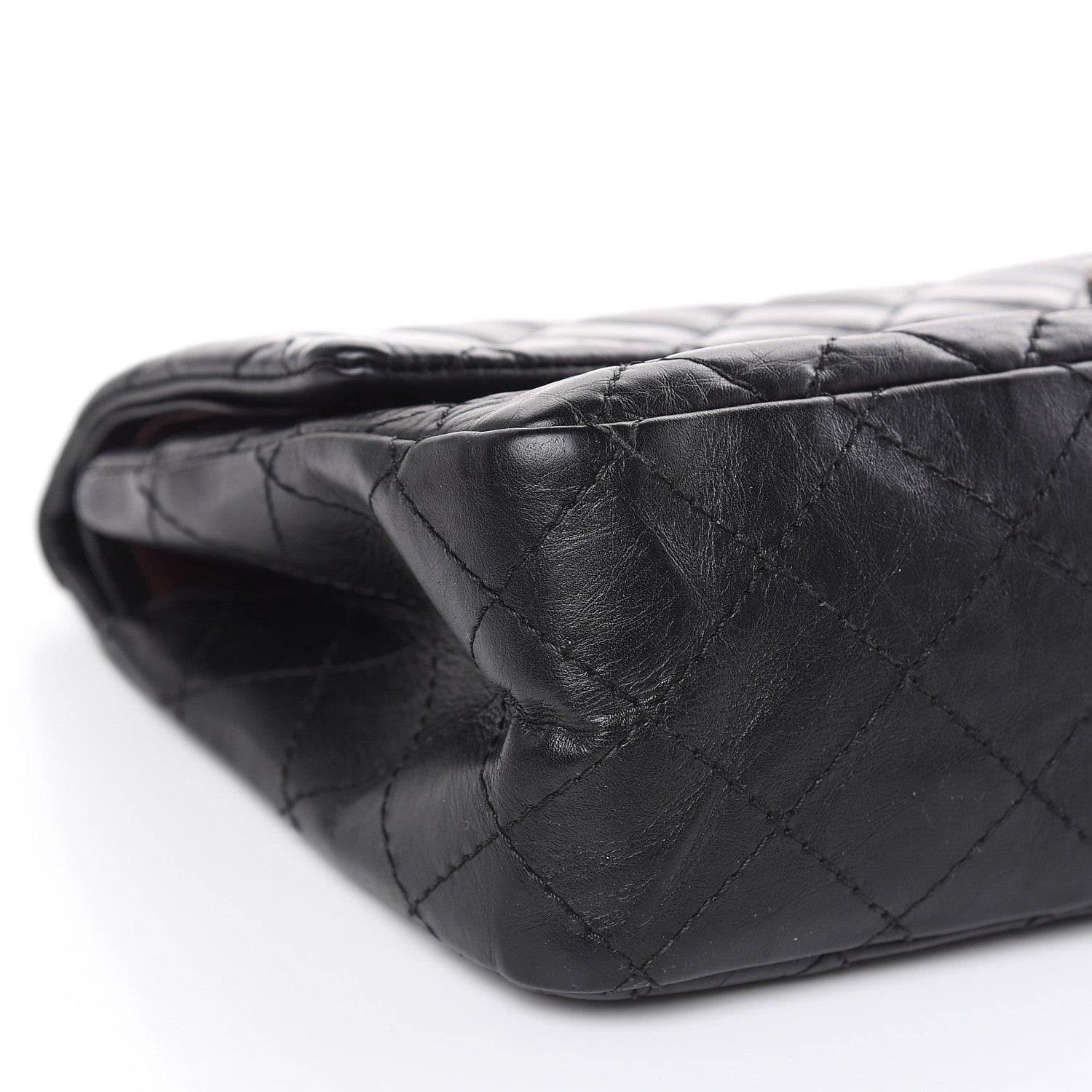 Chanel Aged Calfskin Quilted 2.55 Reissue 226 Flap Black 8 of 10