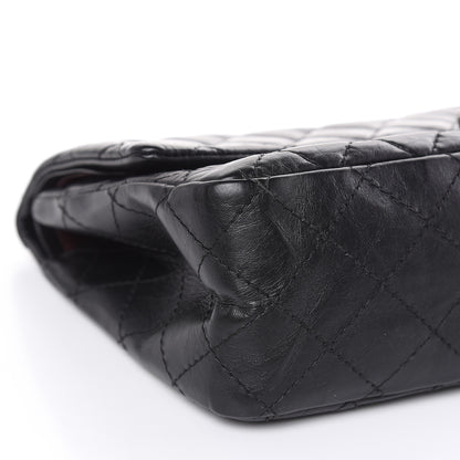 Chanel Aged Calfskin Quilted 2.55 Reissue 226 Flap Black 8 of 10