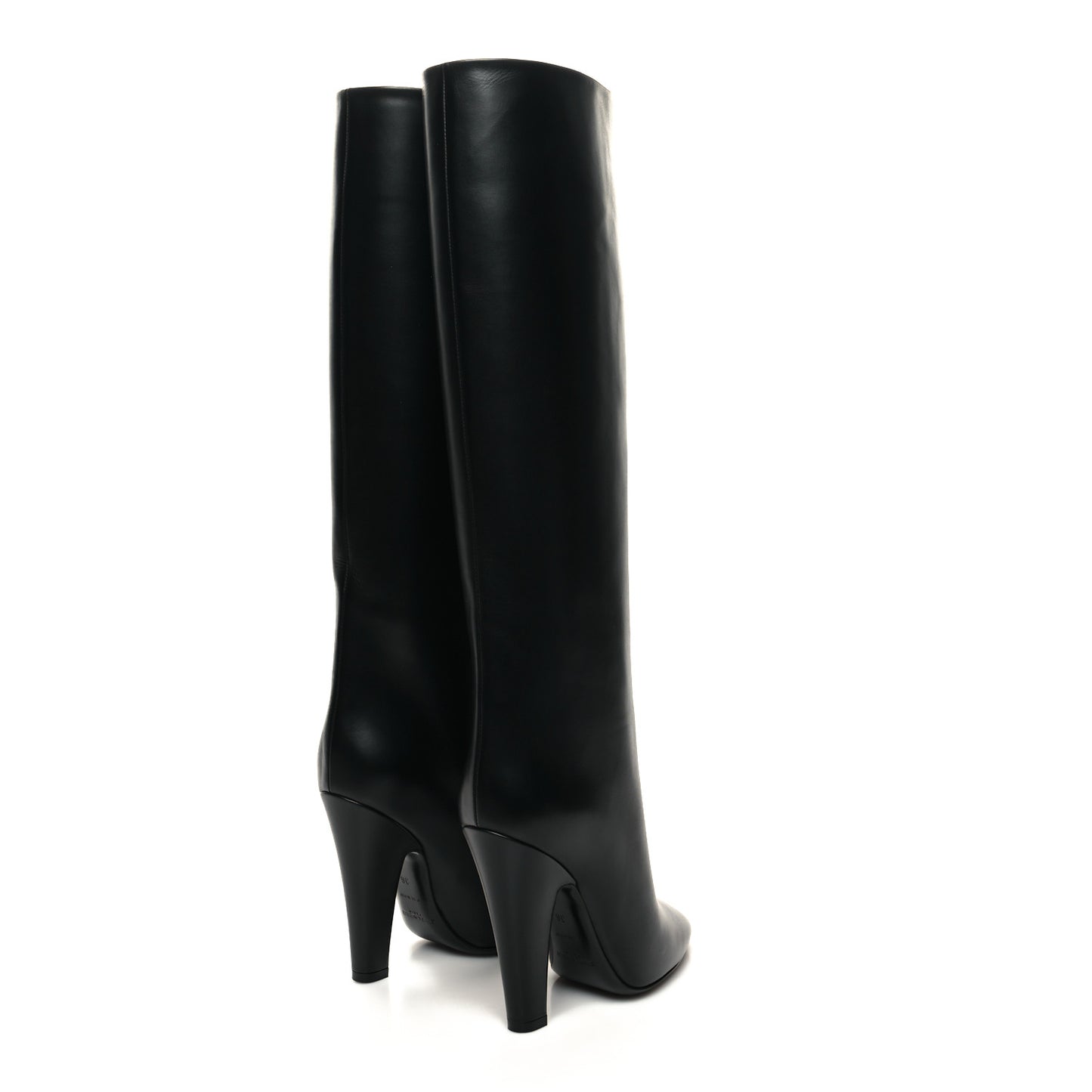 Vanity Softy Calfskin 68 Tube 110 Boots 36 Black