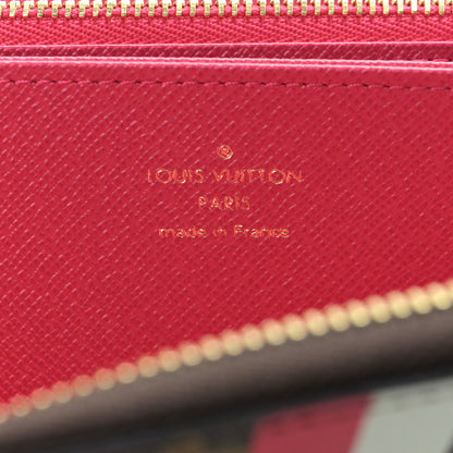 Louis Vuitton Monogram My LV Heritage Zippy Organizer Wallet Fuchsia White 6 of 8