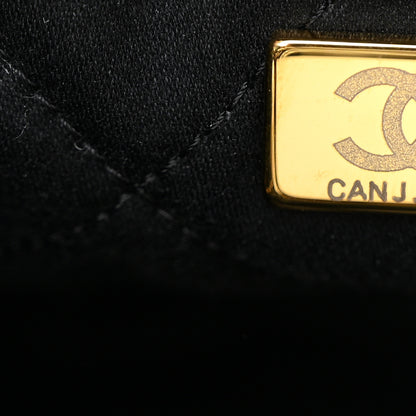 Chanel Shiny Calfskin Quilted Mini Chanel 22 Black 7 of 10