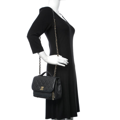 Chanel Caviar Quilted Medium Business Affinity Flap Black 2 of 11