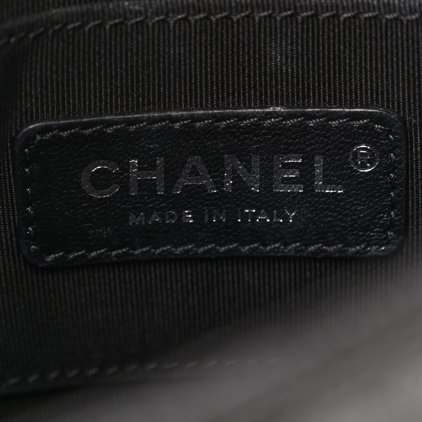 Caviar Quilted Incognito Mini Square Flap Black