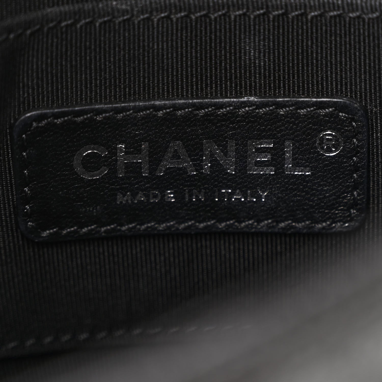 Chanel Caviar Quilted Incognito Mini Square Flap Black 6 of 10