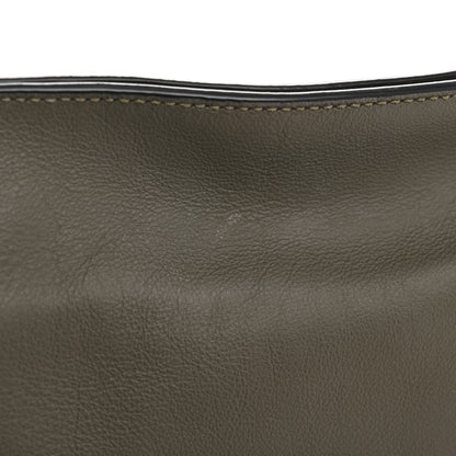 Loewe Mellow Nappa Donut Chain Flamenco Knot Clutch Khaki Green 12 of 12