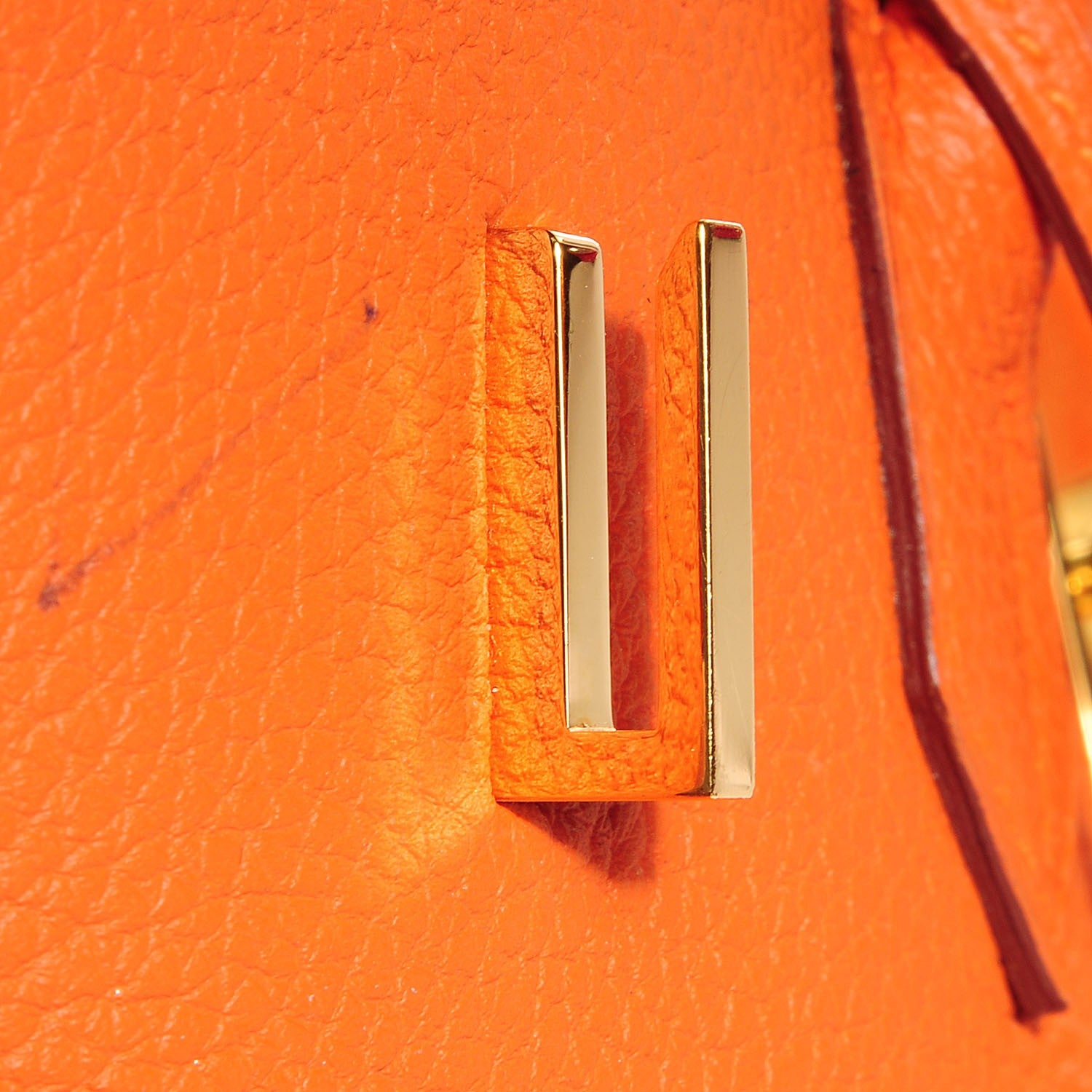 Hermes Togo Birkin 35 Orange 15 of 28