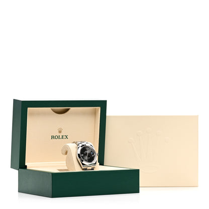 Rolex Stainless Steel 41mm Oyster Perpetual Wimbledon Datejust Watch Slate 126300 5 of 5