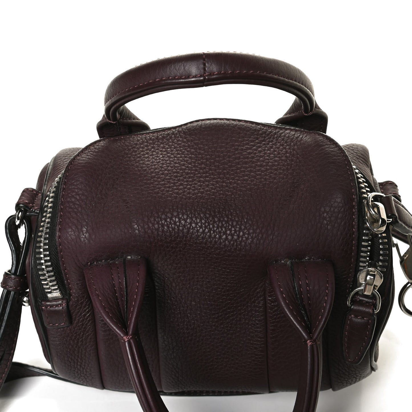 Pebbled Calfskin Mini Rockie Oxblood