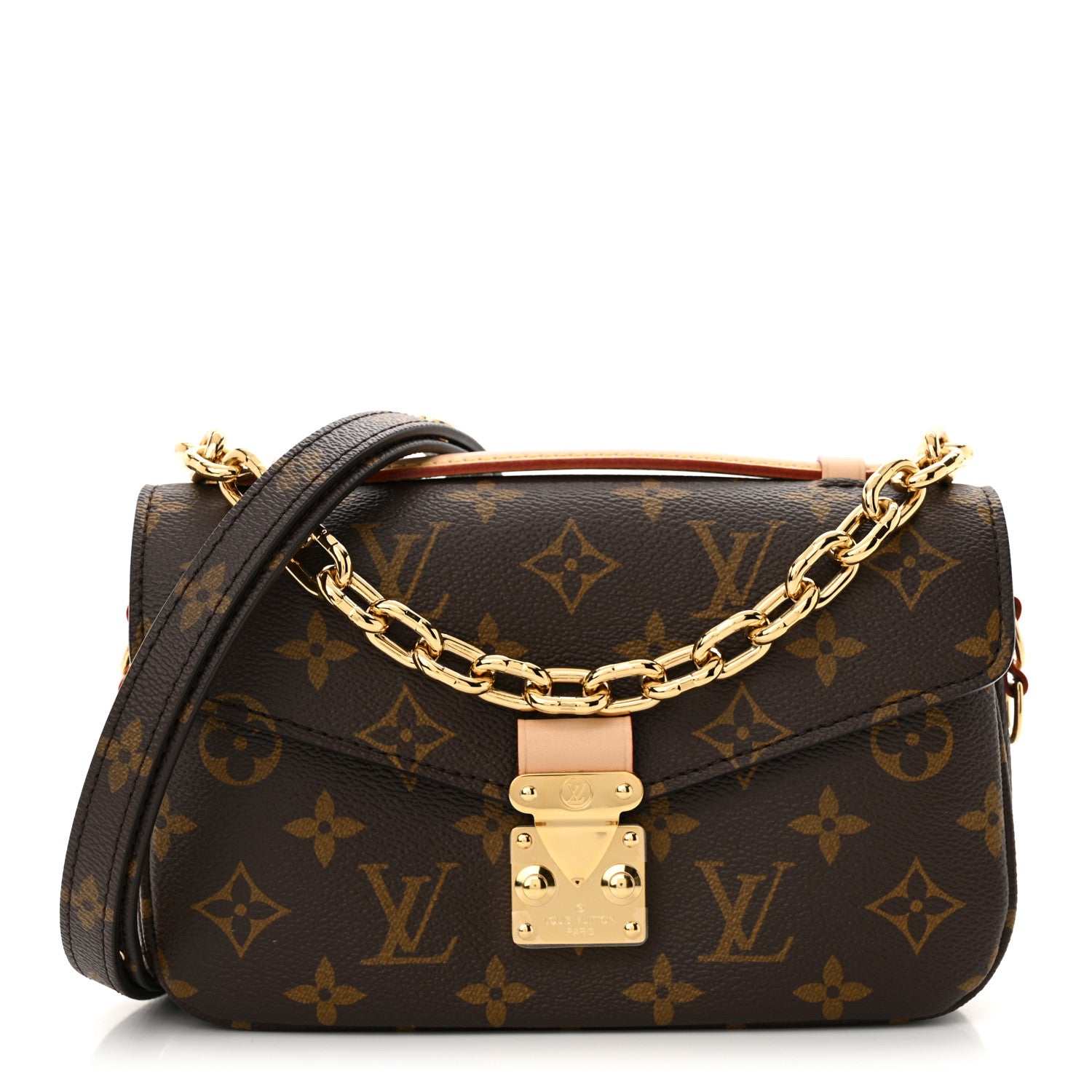 Louis Vuitton Monogram Pochette Metis East West 1 of 9