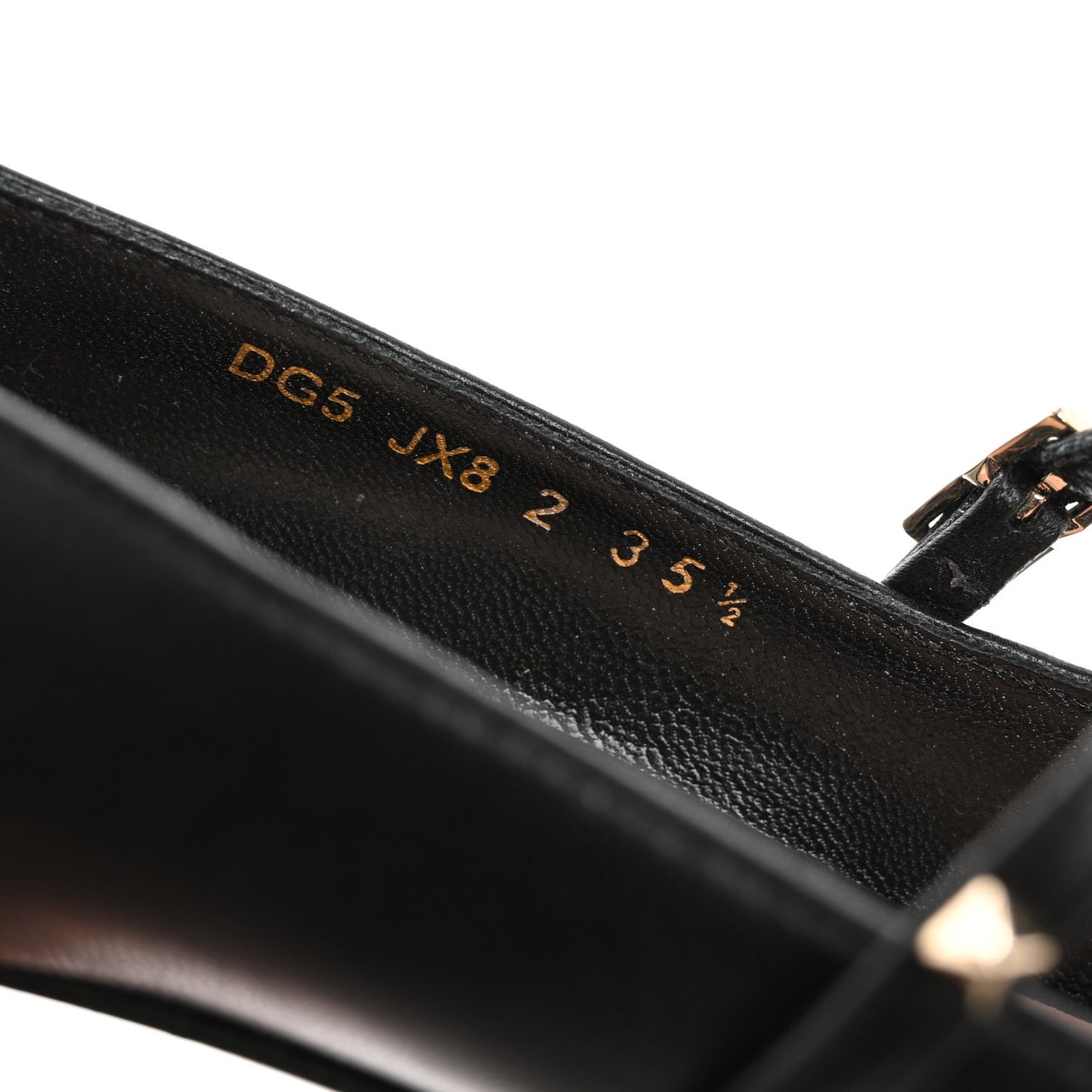 Nappa Rockstud Wispy Mary Jane 80mm Pumps 35.5 Black