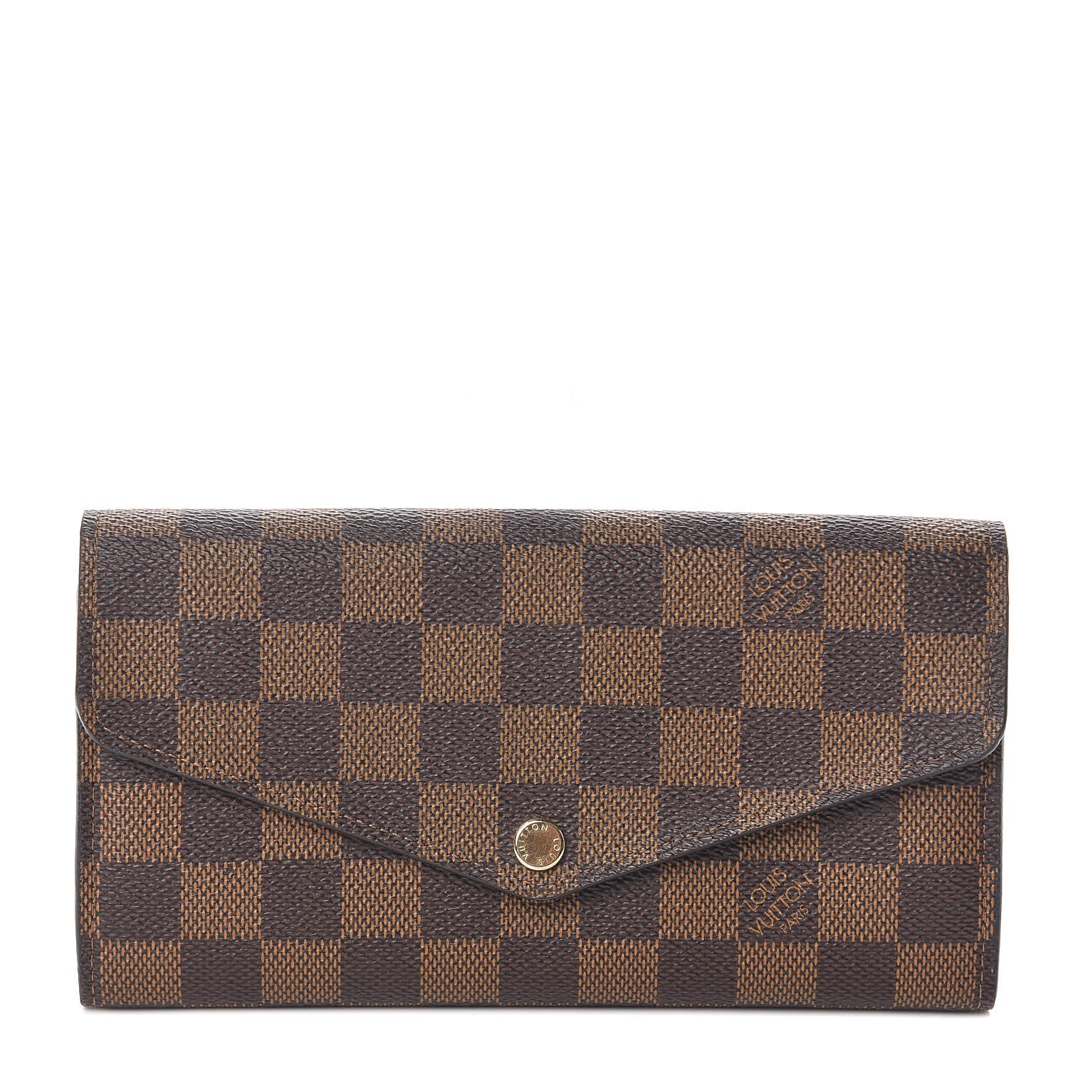 Louis Vuitton Damier Ebene Sarah Wallet NM 1 of 7