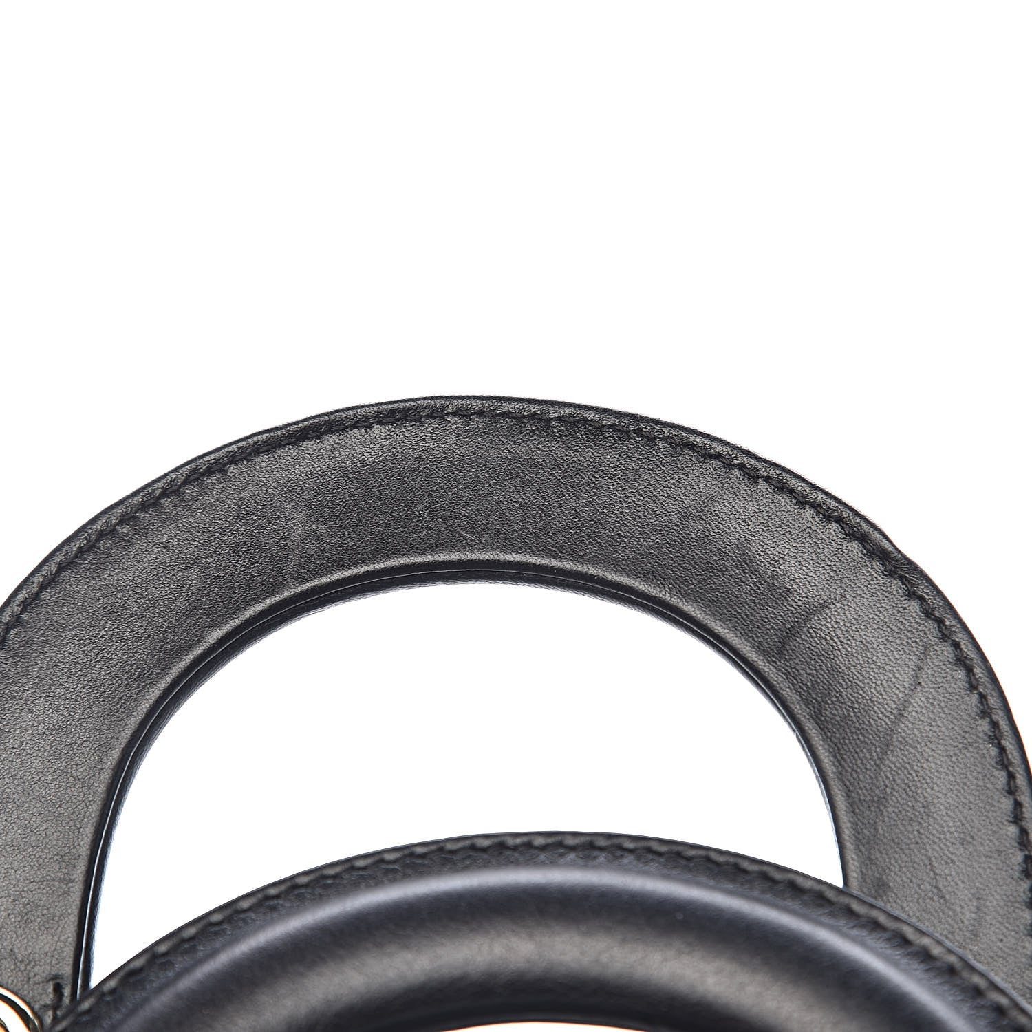 Christian Dior Lambskin Cannage Mini Lady Dior Black 8 of 13